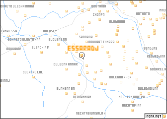 map of Es Saradj