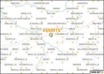 map of Essarts