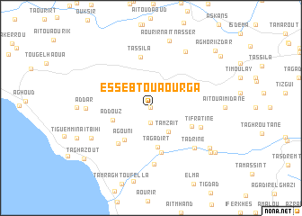 map of Es Sebt Ou Aourga