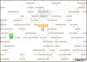 map of Essen