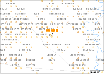 map of Essen