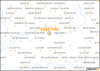 map of Es Setine