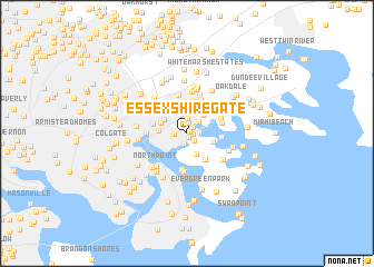 map of Essexshire Gate