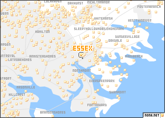 map of Essex