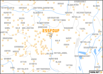 map of Es Sfoûf