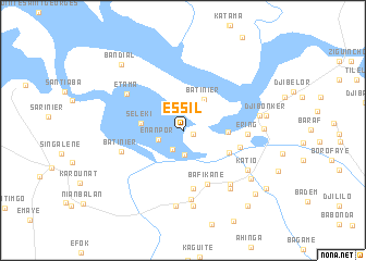 map of Essil