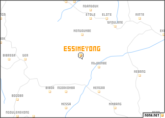 map of Essimeyong