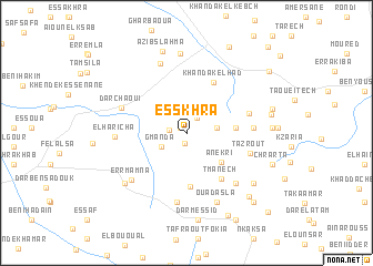 map of Es Skhra