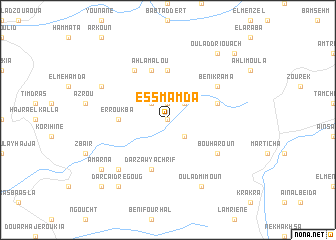 map of Es Smamda