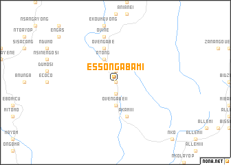 map of Essong Abam I