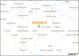 map of Es Souala