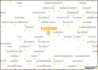 map of Es Souar