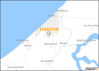 map of Es Souissi