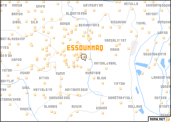 map of Es Soummâq