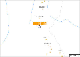 map of Essoura