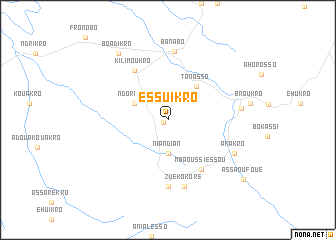 map of Essuikro