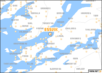 map of Essvik