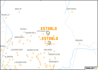 map of Establo