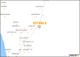 map of Establo