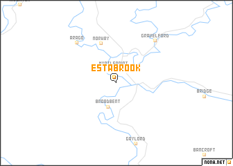 map of Estabrook