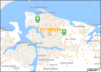 map of Estabrook