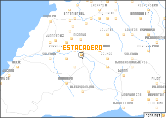 map of Estacadero
