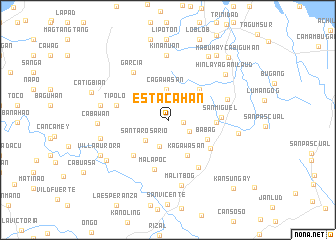 map of Estacahan