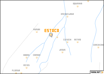 map of Estaca