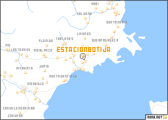 map of Estacion Botija