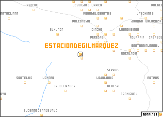 map of Estación de Gil Márquez