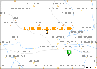 map of Estación de Illora-Lachar