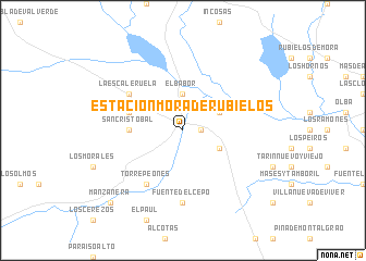 map of Estación Mora de Rubielos