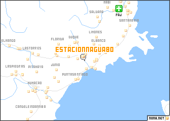 map of Estacion Naguabo