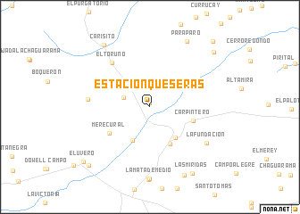 map of Estación Queseras