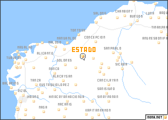 map of Estado