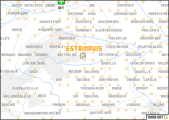 map of Estaimpuis