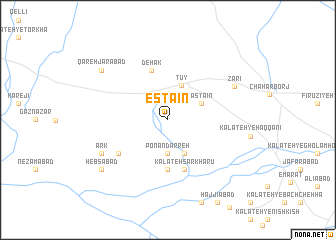 map of Esta‘īn