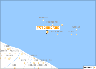 map of Estakhr Sar