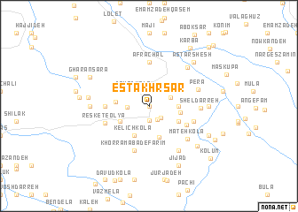 map of Estakhr Sar