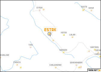 map of Estak