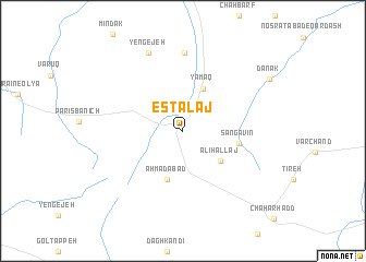 map of Estalaj