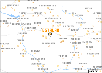 map of Eşţalak