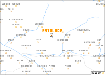 map of Esţalbar