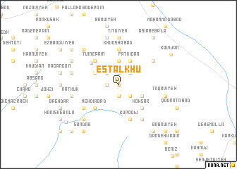 map of Estalkhū