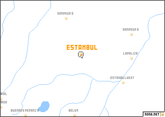 map of Estambul