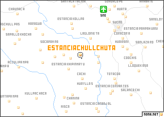 map of Estancia Chullchuta