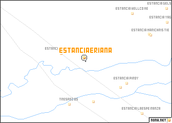 map of Estancia Eriana