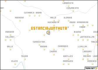map of estancia junthuta