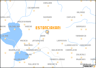 map of Estancia Kari