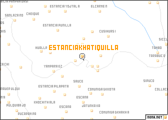 map of Estancia Khatiquilla